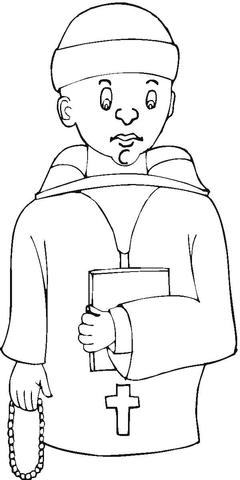 Bible School  Coloring Page